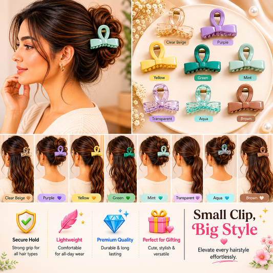 Bow Claw Clip