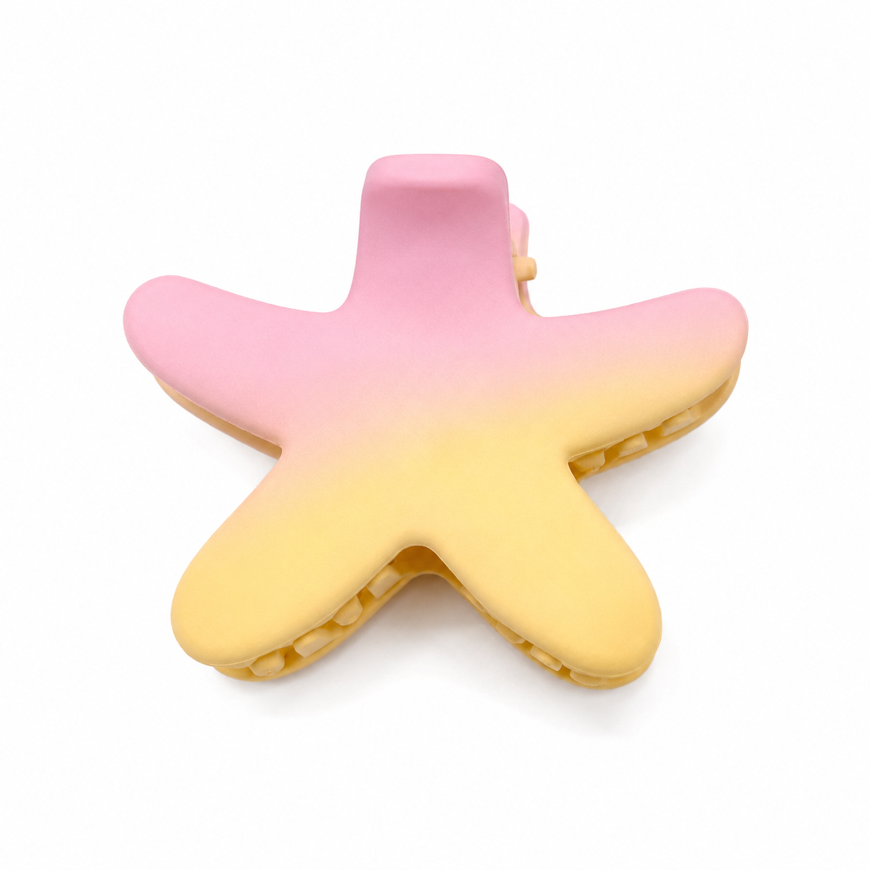 Matte Finish Star Hair Claw