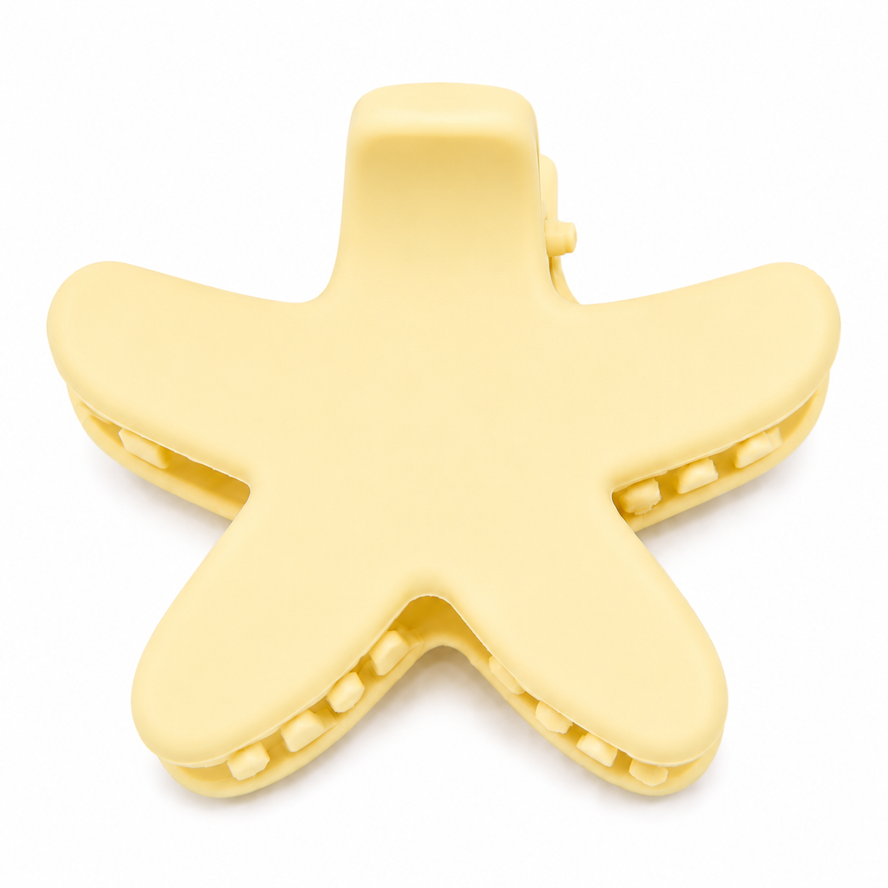 Matte Finish Star Hair Claw